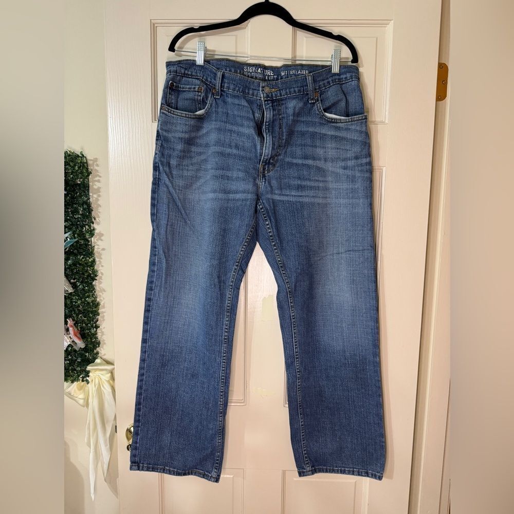 Men’s Signature Levi’s S61 Relaxed Jeans 36 x 30